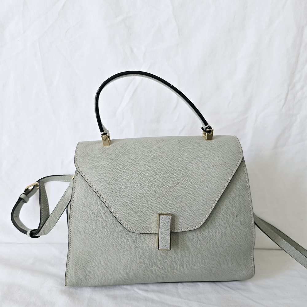 Elegant Gray Handbag